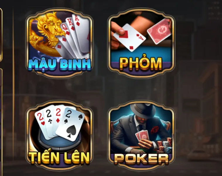 Danh Mục Game Bài BomWin Với Tỷ Lệ Thắng Cực Khủng Mỗi Ngày