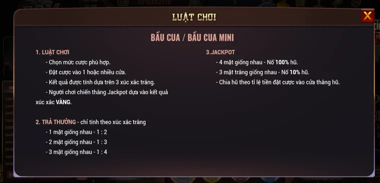Chinh Phục Siêu Phẩm Mini Bầu Cua Tại BomWin Với Giải Thưởng Khổng Lồ