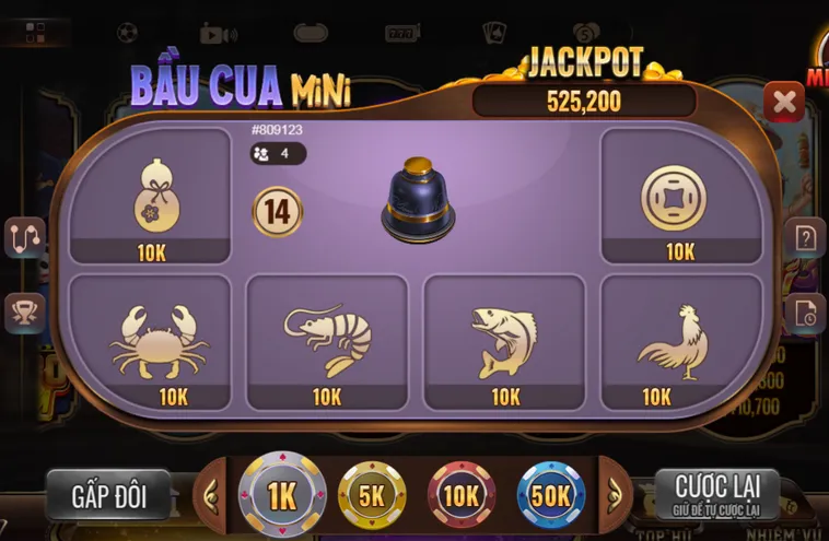 Chinh Phục Siêu Phẩm Mini Bầu Cua Tại BomWin Với Giải Thưởng Khổng Lồ