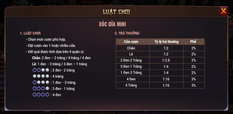 Khám Phá Siêu Phẩm Xóc Đĩa Mini Tại BomWin Với Tỷ Lệ Thưởng Lớn